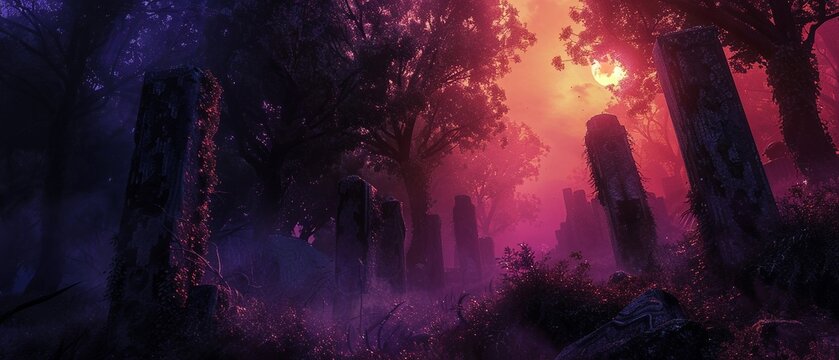 Supernatural twilight, ghostly whispers, ethereal glow, hidden realms, 