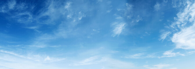 clear blue sky with no clouds - obrazy, fototapety, plakaty