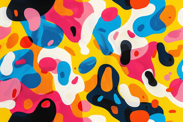 Abstract Colorful Pattern with Geometric Shapes. Good for graphic design, cards, posters, invitations
