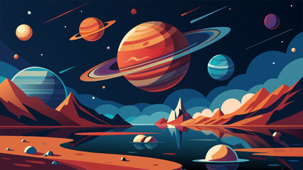 Here in this fascinatingly diverse star system explorers and miners alike can find all they need for survival and prosperity. Lush waterrich