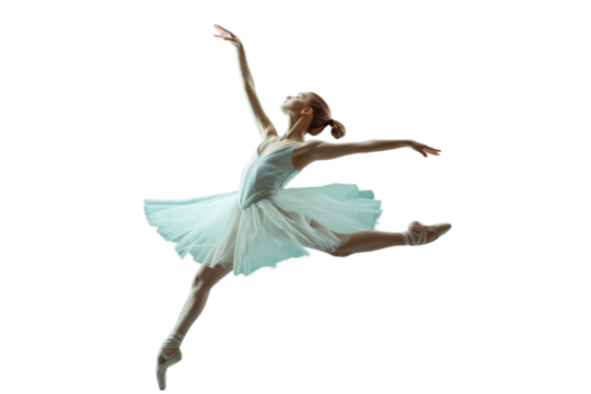 ballerina dancing on transaparent png file