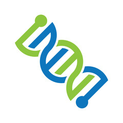 DNA Logo Vector Icon Design