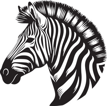 Zebar hend vector Illustration