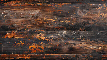 Distressed and worn-out wood texture background. - obrazy, fototapety, plakaty