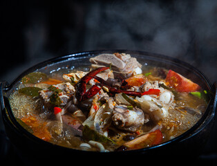 Tom Yum Bone Pork with Clear Water