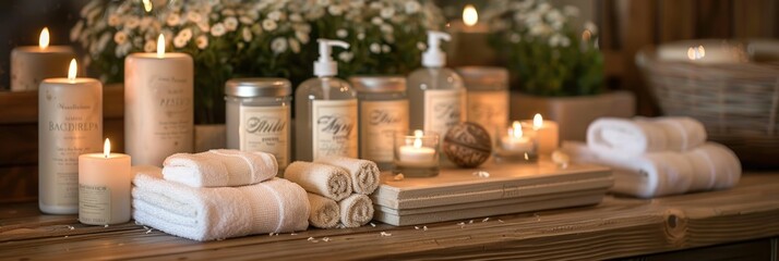 Elegant Spa Gift Certificates Displayed for Relaxation and Wellness Gifting
