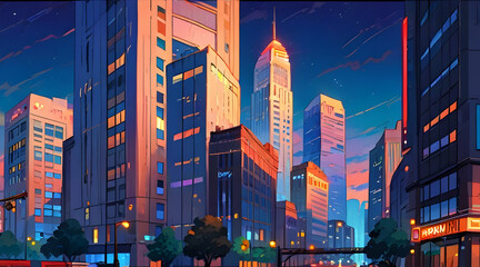 Fototapeta premium city