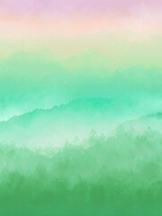 Fototapeta premium green gradient