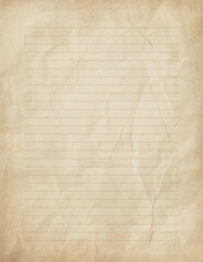 Grunge Paper Texture Background with Line