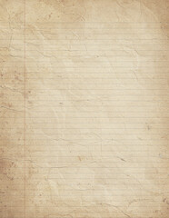 Blank Grunge Paper Texture Background with Line