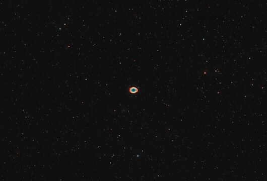 M57, small planetary nebula 