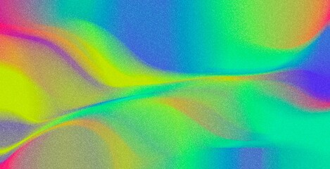 wave premium abstract colorful background holographic thermal texture fabric silk with noise 