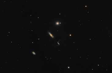 galaxy cluster (NGC 3190 & friends)