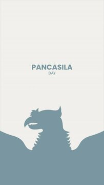 Pancasila Day Greeting Motion Graphic