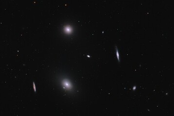 galaxy cluster (NGC 4387 & friends)