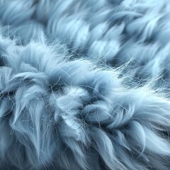 Blue fur