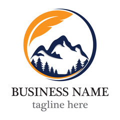 Mountain logo design