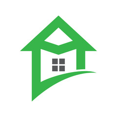 simple and elegant housing logo design