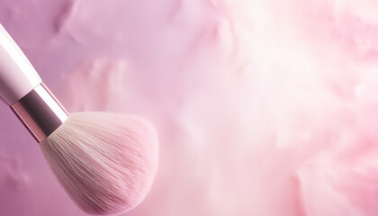Obraz na płótnie Canvas Pink Powder with Tassel