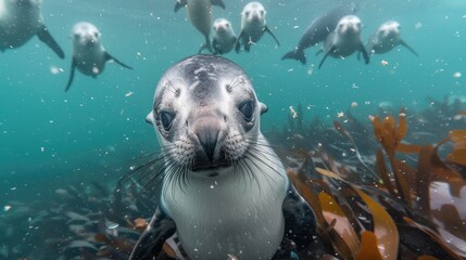 Fototapeta premium Marine life sanctuary
