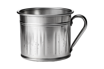 Serving Bucket on transparent background.