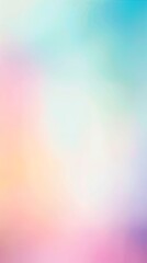 Soft pastel colors in a gradient wash AI generated illustration