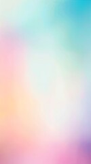 Soft pastel colors in a gradient wash  AI generated illustration