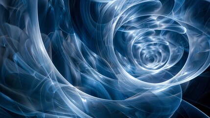 Spherical shells spinning in place  AI generated illustration