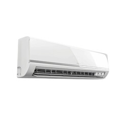 Modern Wall-Mounted Air Conditioning Unit, Promoting Cool and Comfortable Indoor Air Quality Concept.