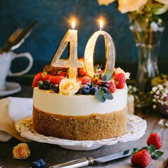 Gateau 40 ans