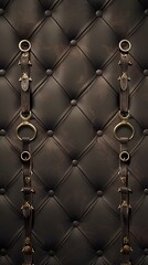 Classic Equestrian Bridle Preppy Wallpaper for Refined Home Decor - obrazy, fototapety, plakaty