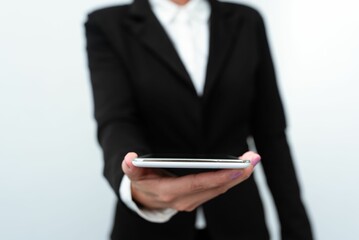 Presenting New Technology Ideas Discussing Technological Improvement