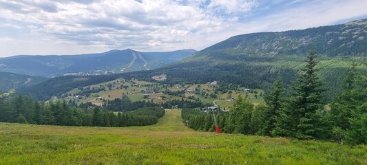 Fototapeta na wymiar Mountains in Czech republic