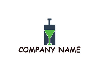 Drink logo design.