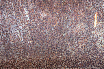 abstract background of an old rusty metal surface close up