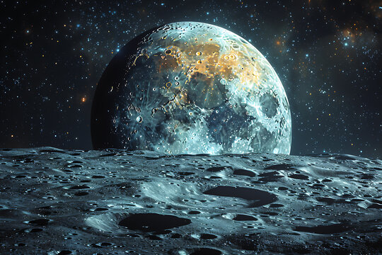 A captivating deep space wallpaper showcasing distant galaxies, radiant nebulae, and twinkling stars, offering a mesmerizing glimpse into the mysterious and enchanting wonders of the universe