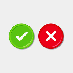 button checklist vector