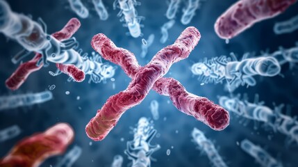 Fragile X syndrome, characterized by a fragile site on the X chromosome, is a significant focus in medical science and biotechnology research.