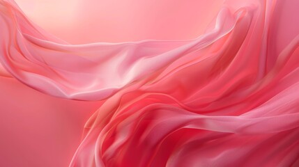 Fototapeta premium The background is smooth, red-pink. 