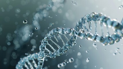 Altered DNA and molecular structures, foundational in the field of scientific biotechnology, genetic engineering, and medical exploration.