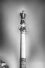 Column of the Immaculate Conception, located in central Rome, Italy - 783672385