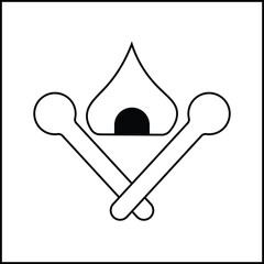 vector design illustration of the silhouette of a drum beater and a mosque dome in black and white. suitable for logos, icons, posters, advertisements, banners, companies, t-shirt designs, stickers.