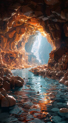 Captivating Subterranean Discovering the Wonders of an Isolated Cavern s Enchanting Reflections