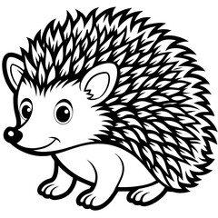 hedgehog illustration