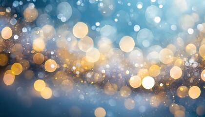 Obraz na płótnie Canvas Festive Glow: Blurred Bokeh Light Background for Christmas and New Year