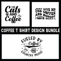 Coffee t Shirt design Bundle