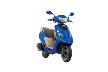Navy blue future scooter, electric scooter or scooty