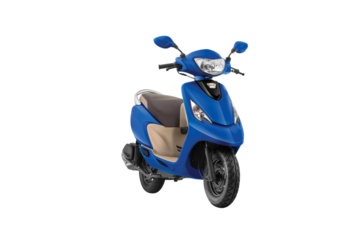 Navy blue future scooter, electric scooter or scooty