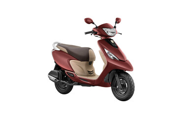 Brown future scooter, electric scooter or scooty