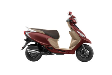 Brown future scooter, electric scooter or scooty